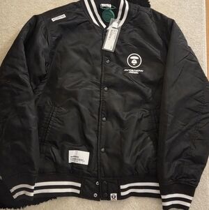 AAPE BY A BATHING APE 'BAPE' BOMBER JACKET
